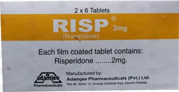 Risp (2mg) 12 Tablets