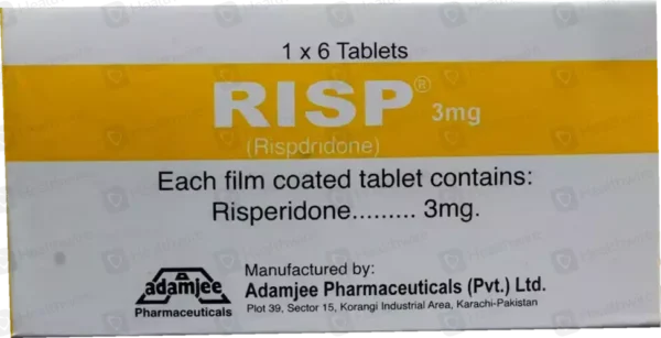 Risp (3mg) 6 Tablets