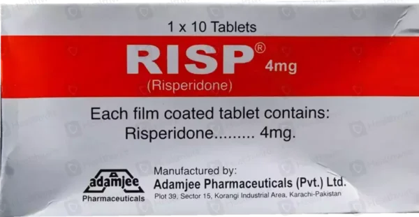 Risp (4mg) 10 Tablets