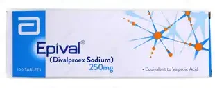 Epival Tablets 250Mg