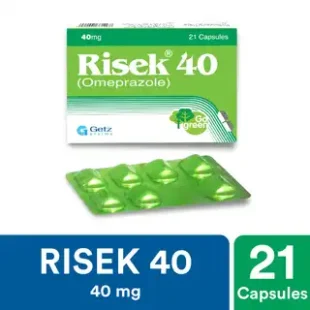 Risek Capsules 40Mg