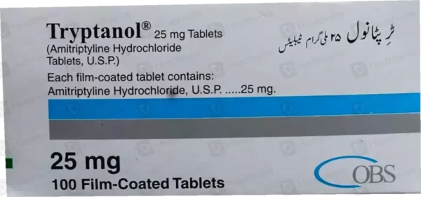 Tryptanol (25mg) 100 Tablets